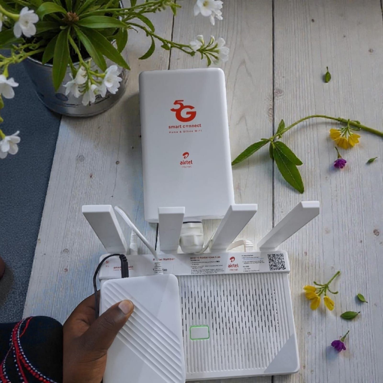 Airtel Kenya WiFi router