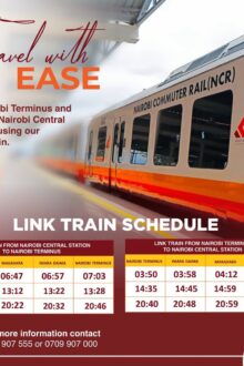 Madaraka Express Train Timetable & Fares 2026
