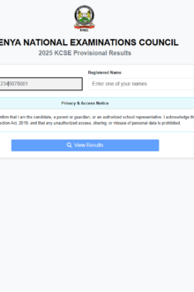 How to Access KCSE, KPSEA and KILEA Exam Results 2025