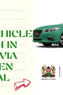 Motor Vehicle Search in Kenya